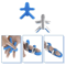 Adjustable Aluminum Finger Splint Brace Support For Finger Injury Recovery 1