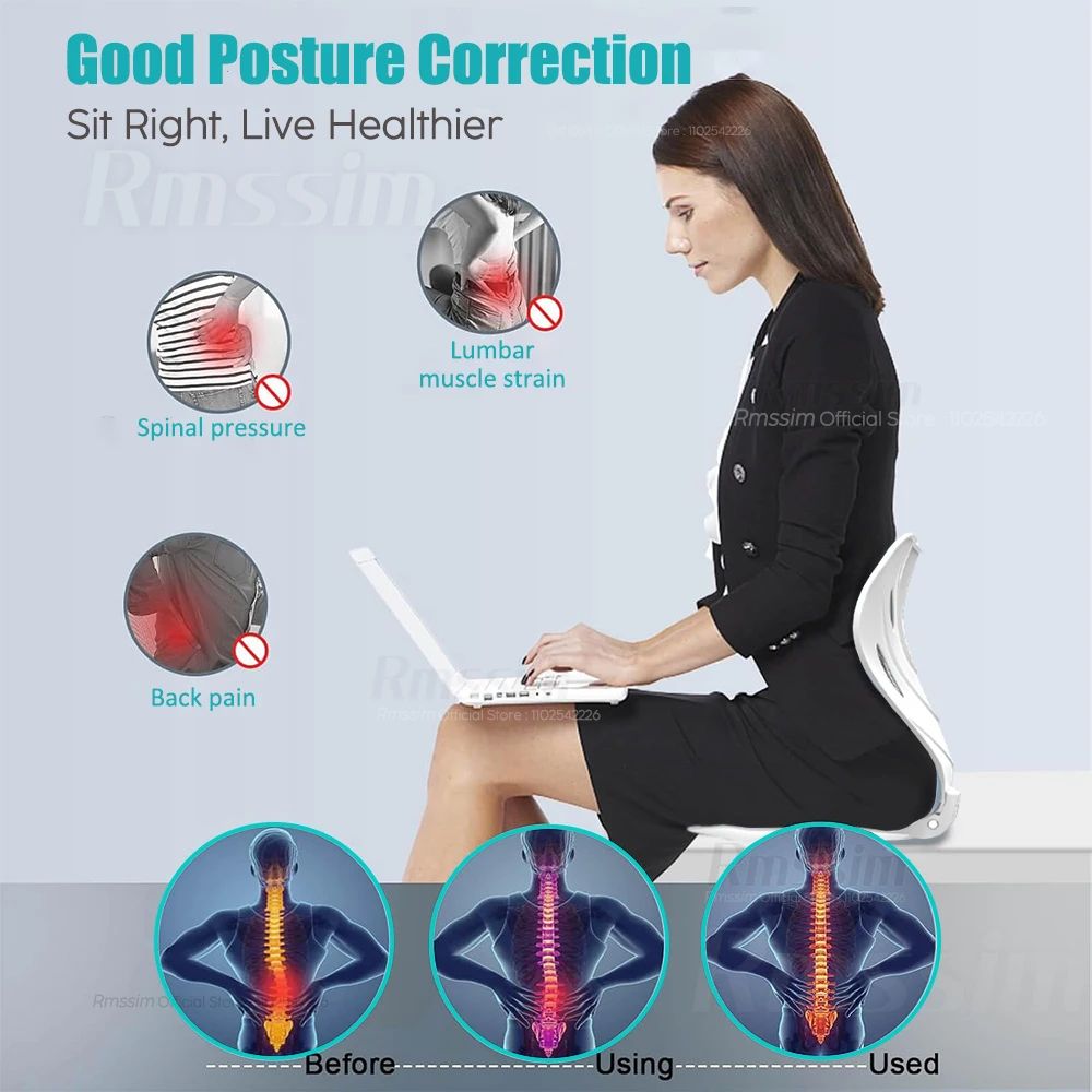 ErgoAlign Posture Support Cushion Lumbar Support Cushion For Posture Correction And Lower Back Pain 4