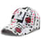 StreetEdge Poker Print Snapback Cap Unisex Hip Hop Baseball Cap 0