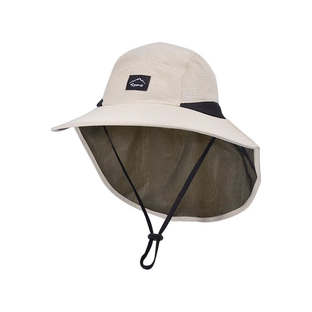 Outdoor Quick Dry Bucket Hat Wide Brim Sun Protection Fishing Hat 9