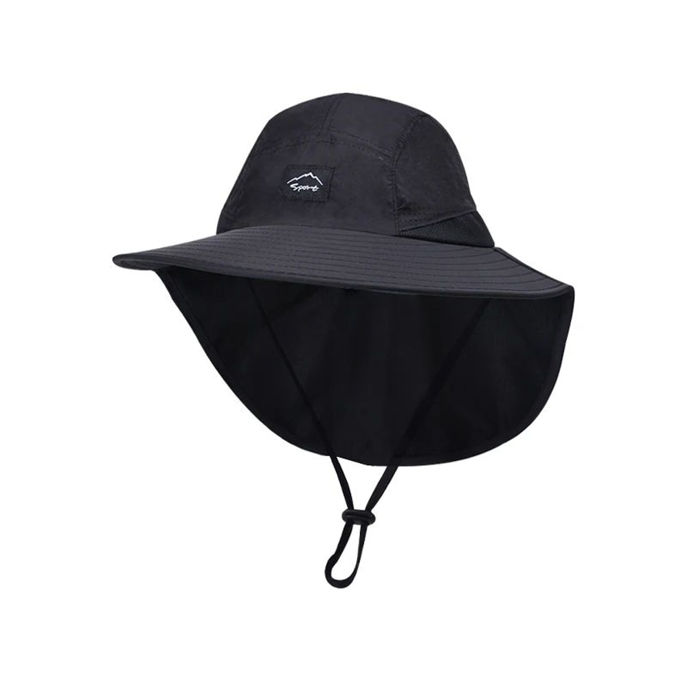 Outdoor Quick Dry Bucket Hat Wide Brim Sun Protection Fishing Hat 6