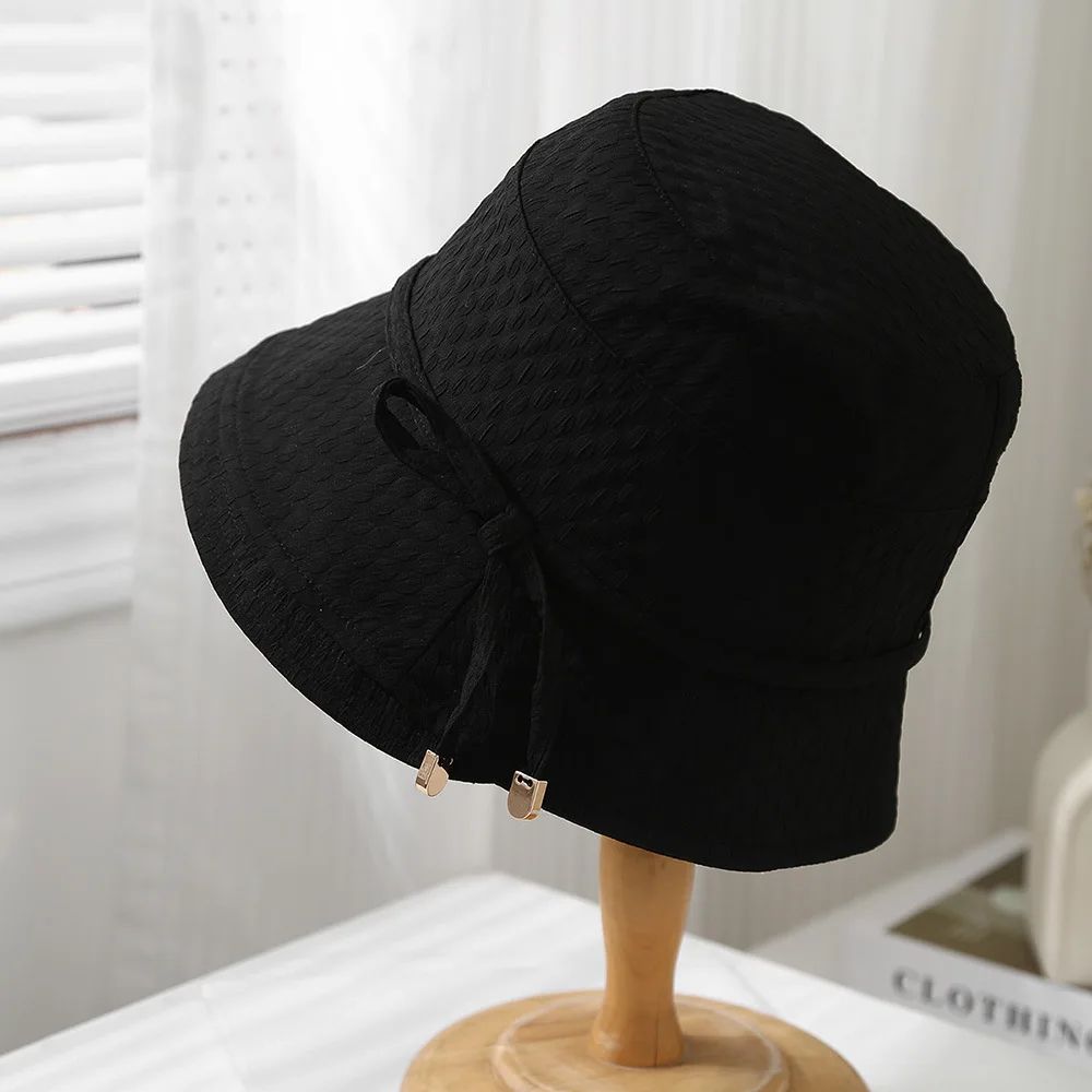 Womens Foldable Bucket Hat Travel Sun Protection Summer Fisherman Hat 7