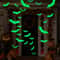 Glow In The Dark Halloween Wall Stickers Bat Window Decorations 0
