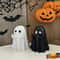 Cute Halloween Ghost Figurines Mini Ghost Desk Decorations Set 0