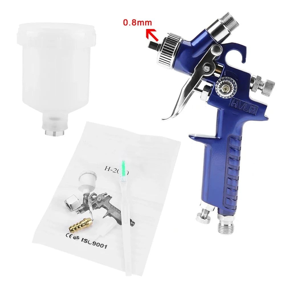Mini Pneumatic Spray Gun Professional Car Paint Spray Gun With Precision Nozzle 5