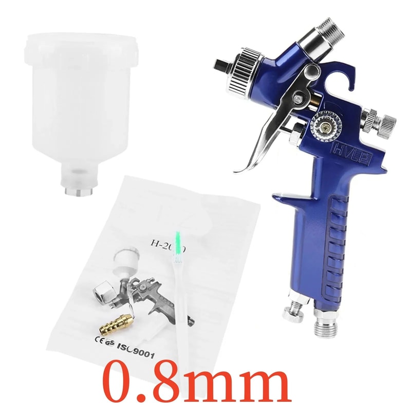 Mini Pneumatic Spray Gun Professional Car Paint Spray Gun With Precision Nozzle 6