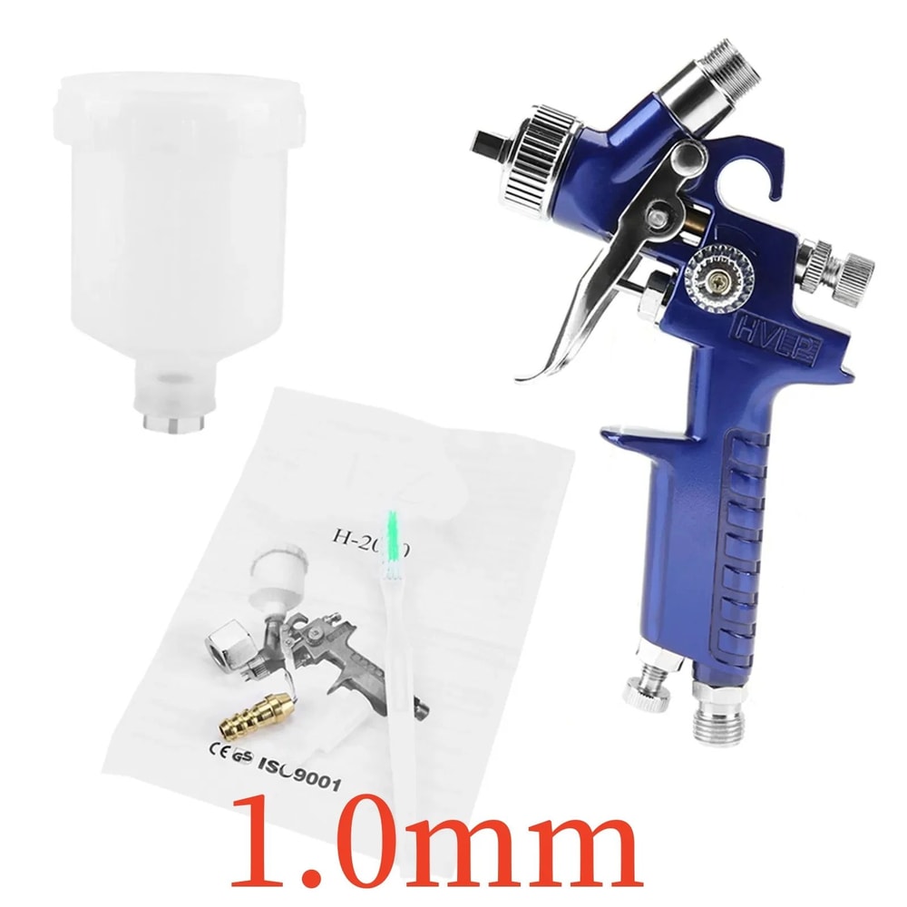 Mini Pneumatic Spray Gun Professional Car Paint Spray Gun With Precision Nozzle 7