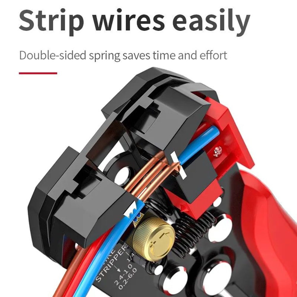 Automatic Wire Stripper Crimper Tool Multifunction Electrician Wire Stripping Pliers 5