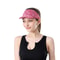 Womens Ponytail Running Sun Hat Breathable Sports Visor Cap 11