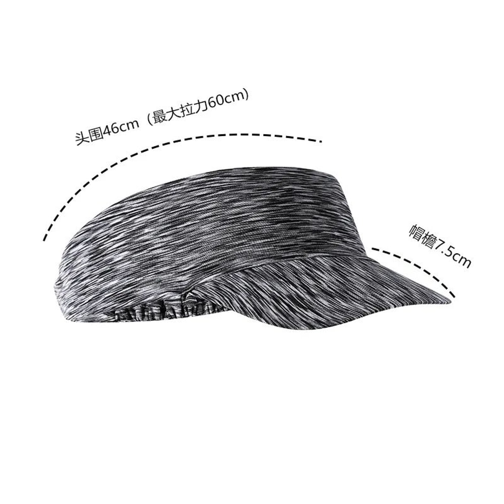 Womens Ponytail Running Sun Hat Breathable Sports Visor Cap 3