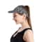 Womens Ponytail Running Sun Hat Breathable Sports Visor Cap 8