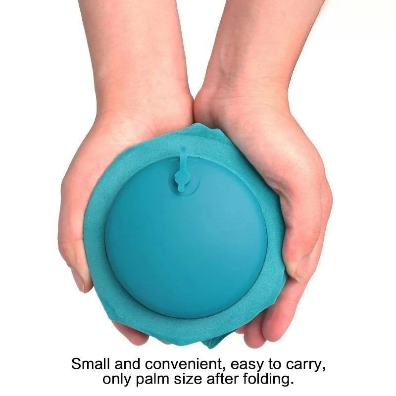 Portable Inflatable Travel Pillow Soft Flocking Camping Air Pillow 2