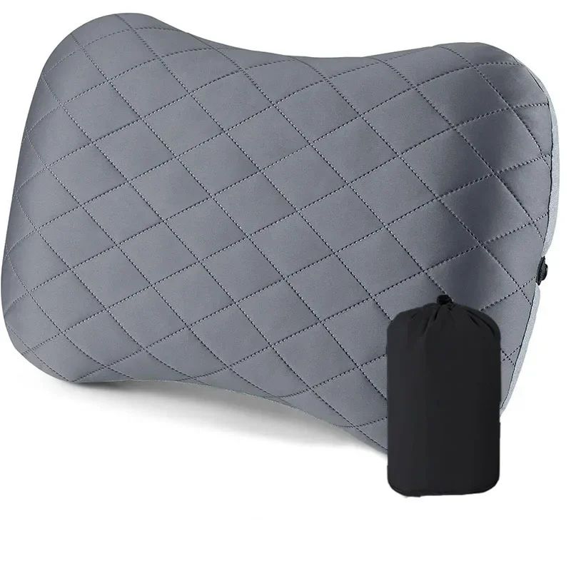 Ultralight Inflatable Camping Pillow Ergonomic Travel Neck Support Pillow 10