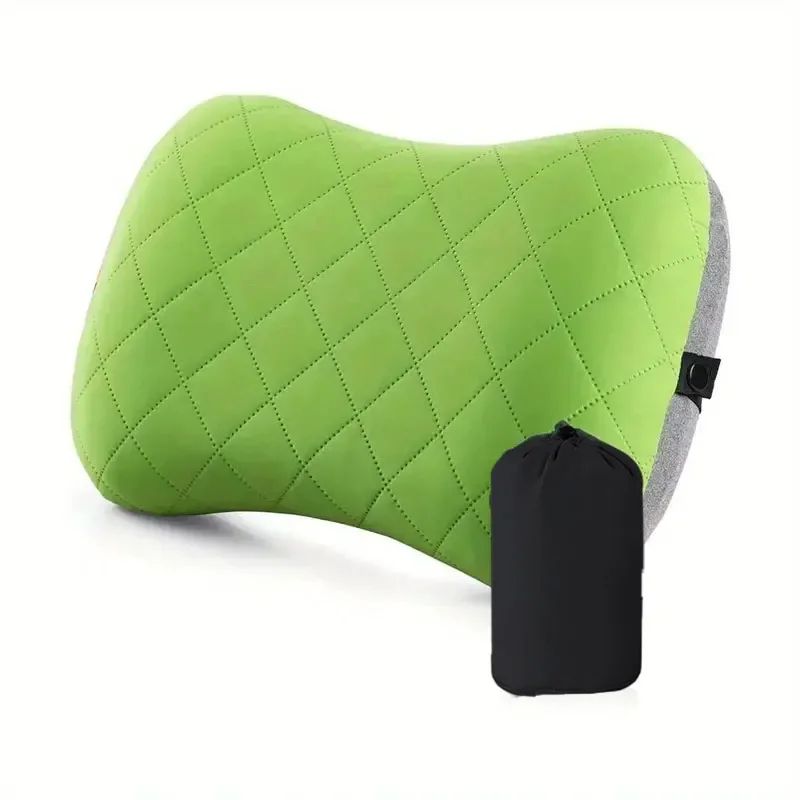 Ultralight Inflatable Camping Pillow Ergonomic Travel Neck Support Pillow 8