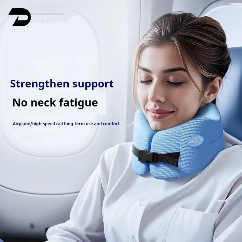 Memory Foam Travel Neck Pillow U Shaped Ergonomic Neck Pillow 4
