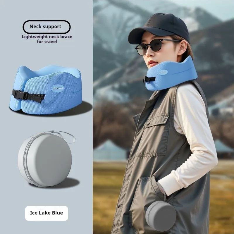 Memory Foam Travel Neck Pillow U Shaped Ergonomic Neck Pillow 7