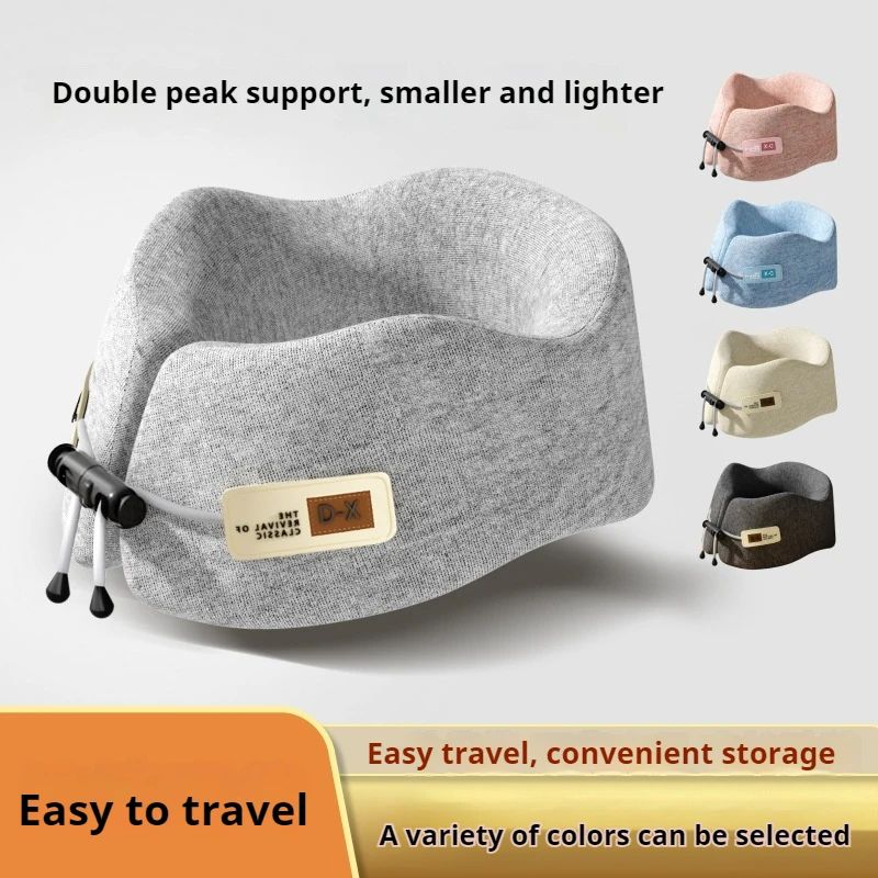 Memory Foam U Shaped Travel Neck Pillow Ergonomic Neck Support Cushion 1