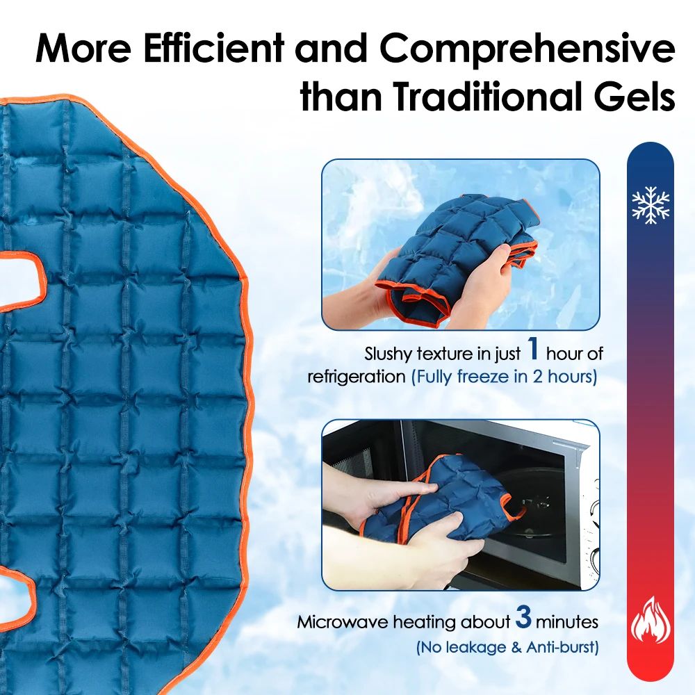 Reusable Shoulder Ice Pack Wrap Hot And Cold Therapy Shoulder Compress 2