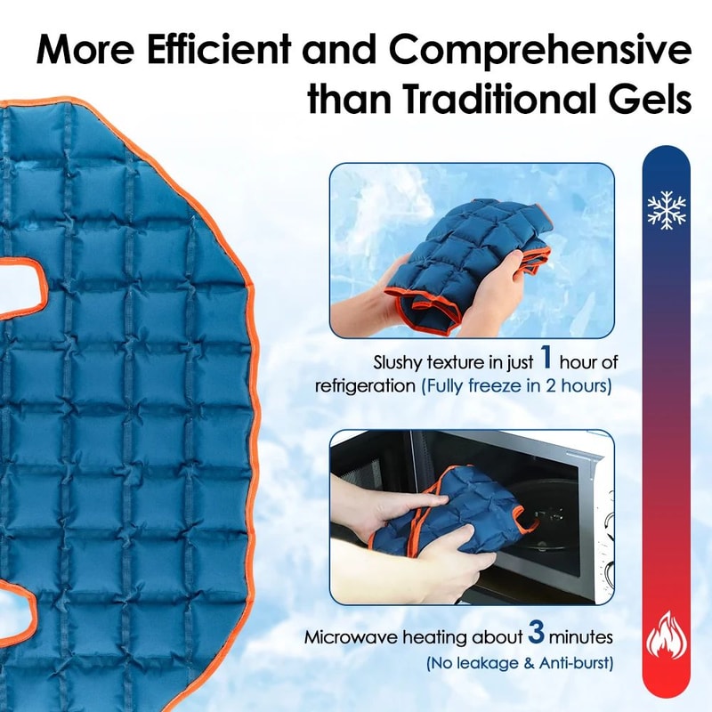 Reusable Shoulder Ice Pack Wrap Hot And Cold Therapy Shoulder Compress 2