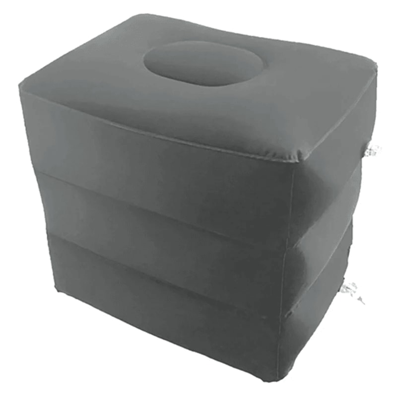 Inflatable Kids Airplane Footrest Travel Pillow Bed For Flights And Cars 5