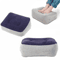 Inflatable Travel Footrest Pillow Cushion For Airplane Office And Home 1