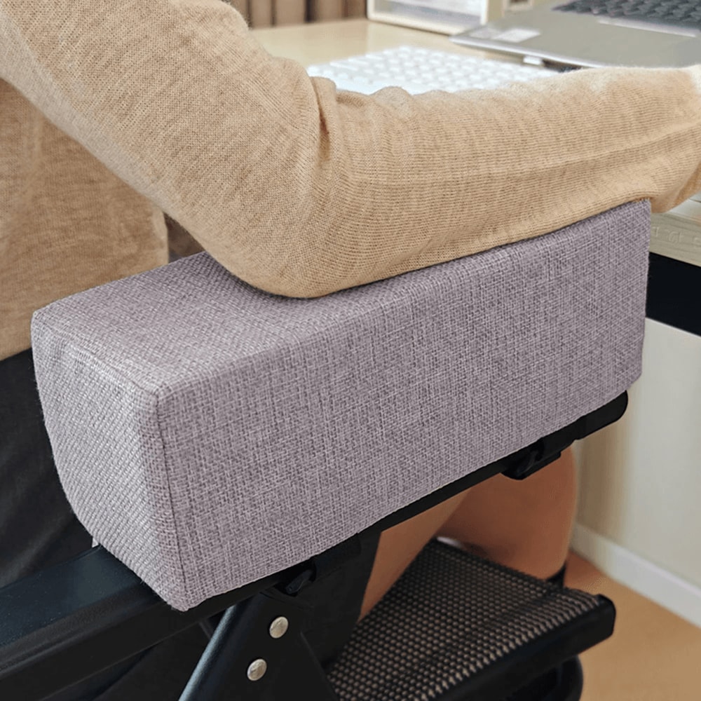 Memory Foam Office Chair Armrest Cushion Pads For Elbow Support 2