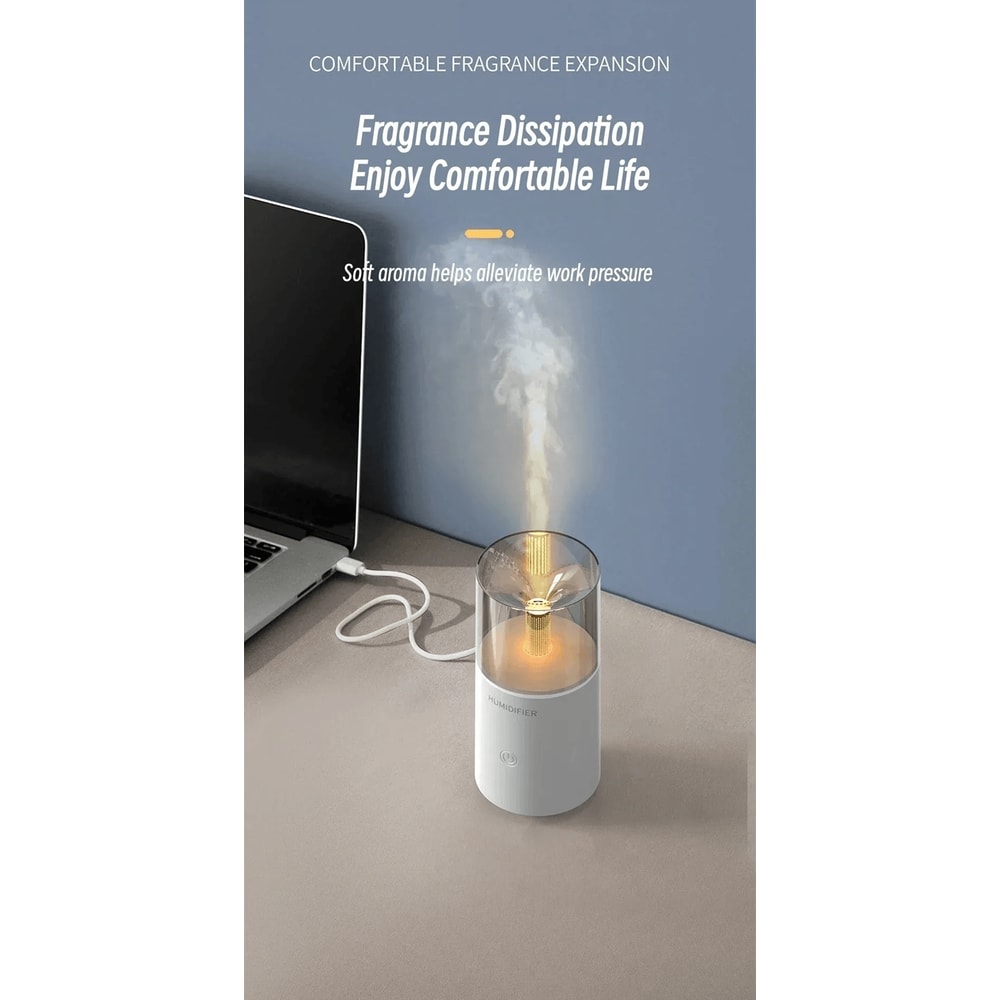Mini USB Essential Oil Diffuser Portable Aromatherapy Humidifier 2