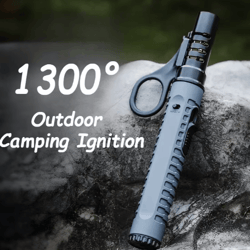 portable butane torch lighter for camping cooking and bbq