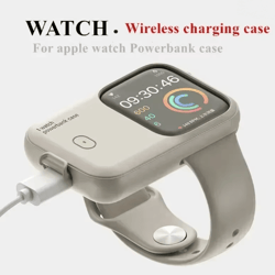 portable apple watch wireless charger power bank