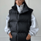 Womens Winter Cotton Vest Jacket Sleeveless Puffer Vest 3