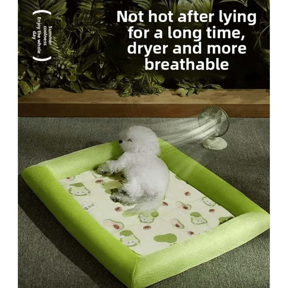 Cooling Dog Bed Mat For Summer Pet Comfort 0