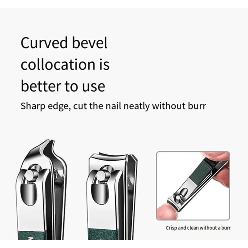 6 Piece Professional Nail Clipper Manicure Set 1