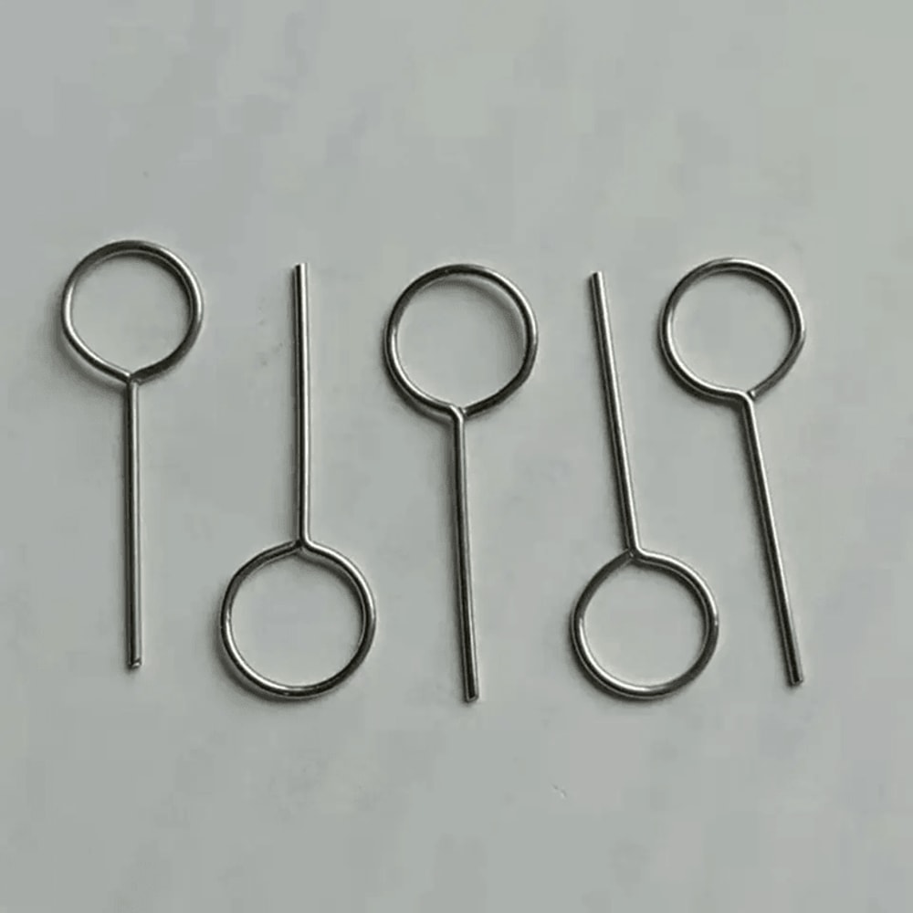 Universal SIM Card Ejector Tool Kit 100 Pack Stainless Steel SIM Tray Removal Pins 2