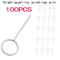 Universal SIM Card Ejector Tool Kit 100 Pack Stainless Steel SIM Tray Removal Pins 3