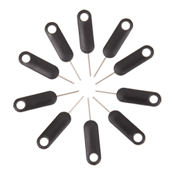 universal sim card ejector tool set 10 pack sim tray removal pins