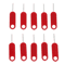 Red Universal SIM Card Ejector Tool Set 10 Pack SIM Tray Removal Pins 2