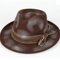 Vintage Feather Fedora Hat Wide Brim Felt Gentleman Hat For Men And Women 3