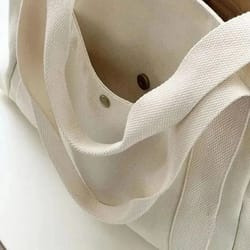 large canvas tote bag womens shoulder bag with multi pocket storage