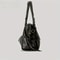 Braided Trim Leather Tote Bag For Women Work Tote With Front Zipper Pocket And Gold Rivet Design 2