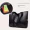 Large PU Leather Tote Bag For Women Durable Zipper Shoulder Work Bag 5