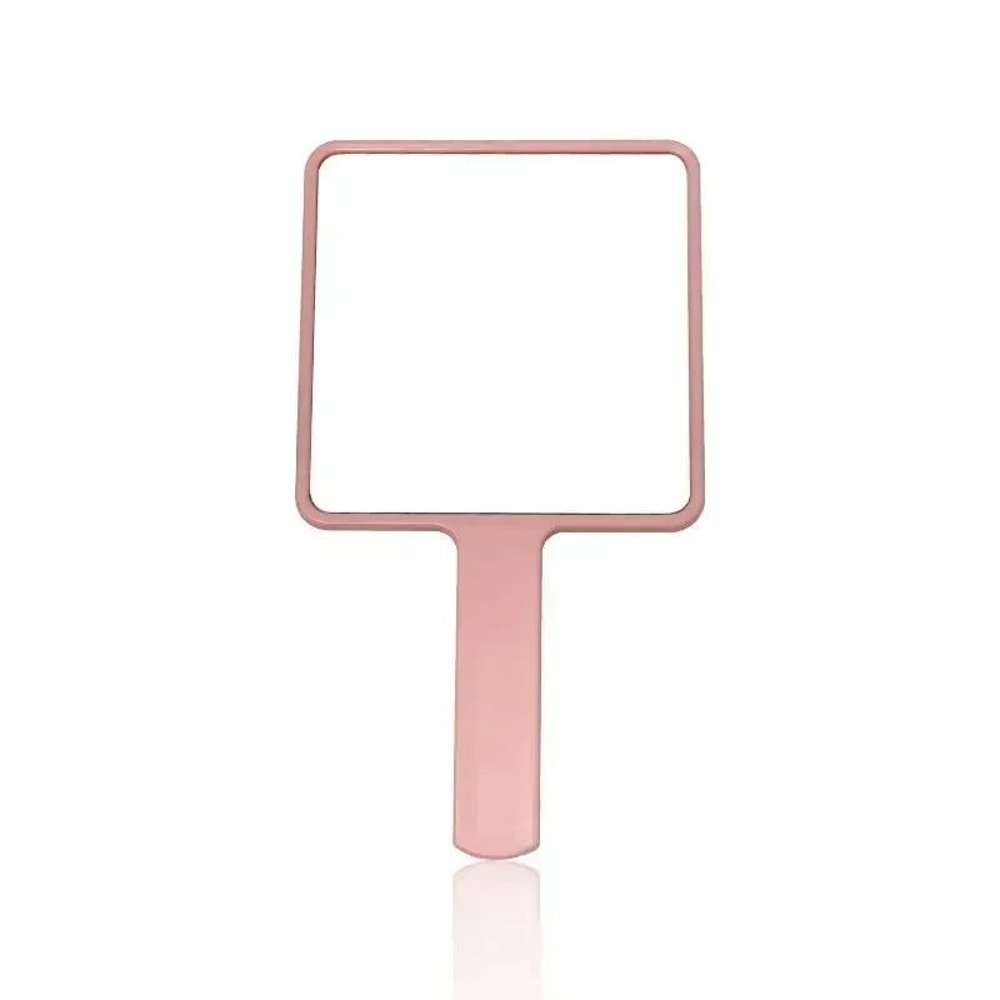 Handheld Makeup Mirror With Handle Square Vanity Mirror For Beauty And Salon Use 8
