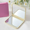 2Face Makeup Mirror Square Portable Cute GirlS Gift Hand Mini Mirror Pocket DoubleSided Makeup Mirr 2