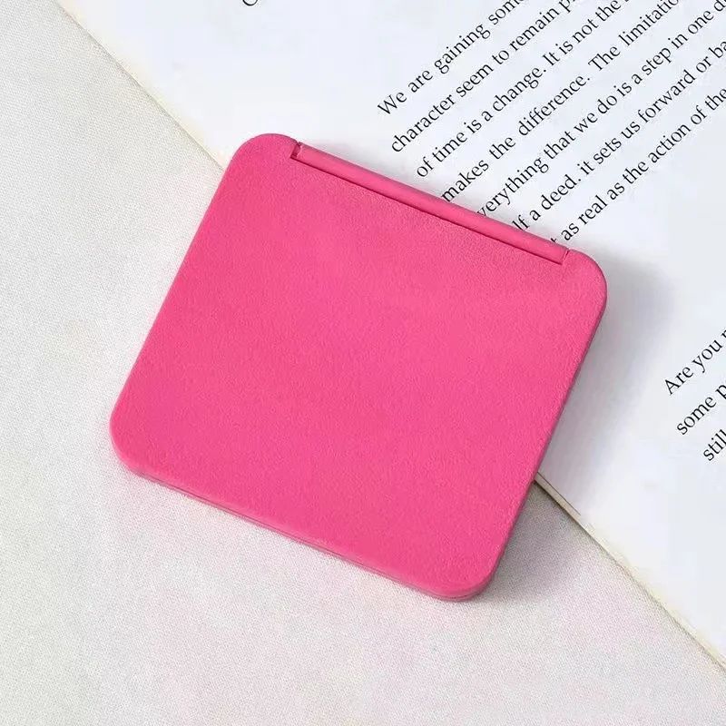 2Face Makeup Mirror Square Portable Cute GirlS Gift Hand Mini Mirror Pocket DoubleSided Makeup Mirr 12