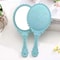 Vintage Lace Handheld Makeup Mirror Elegant Retro Vanity Beauty Mirror 8