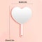 Cute Handheld Makeup Mirror Portable Love Style Pocket Beauty Mirror 5