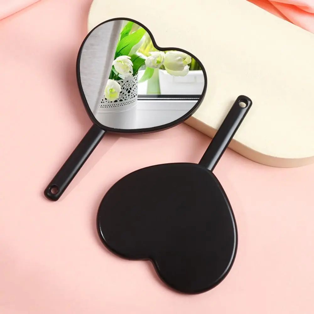 Cute Handheld Makeup Mirror Portable Love Style Pocket Beauty Mirror 6