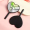 Cute Handheld Makeup Mirror Portable Love Style Pocket Beauty Mirror 6