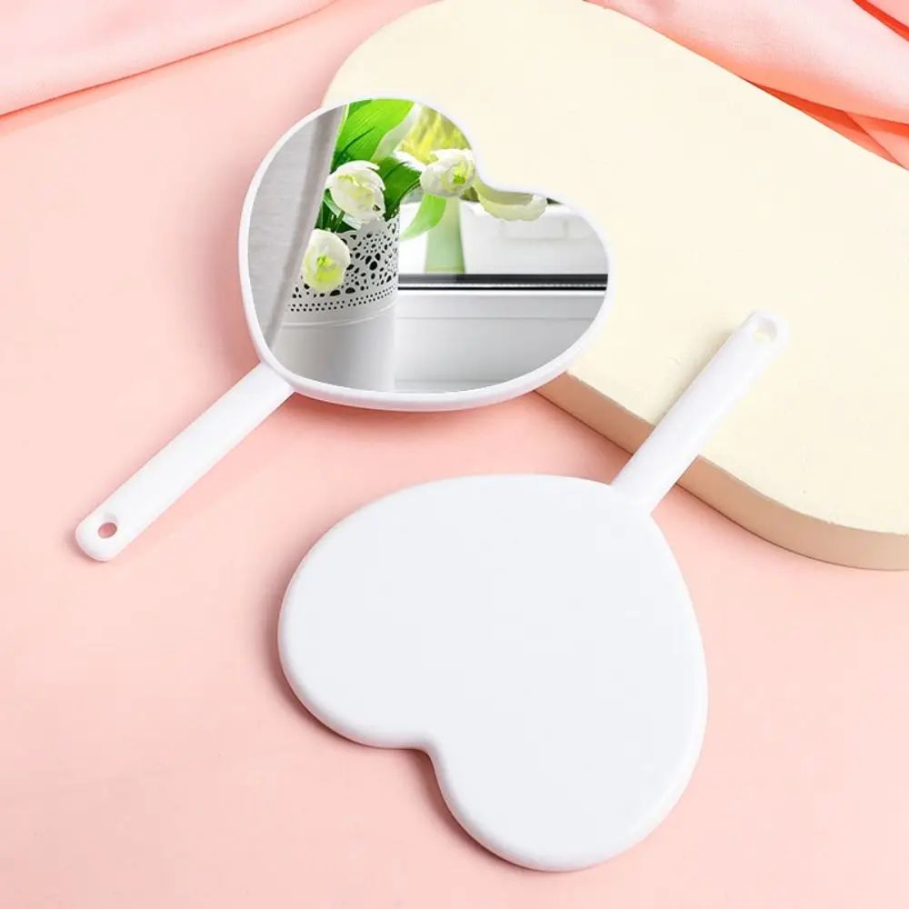 Cute Handheld Makeup Mirror Portable Love Style Pocket Beauty Mirror 9