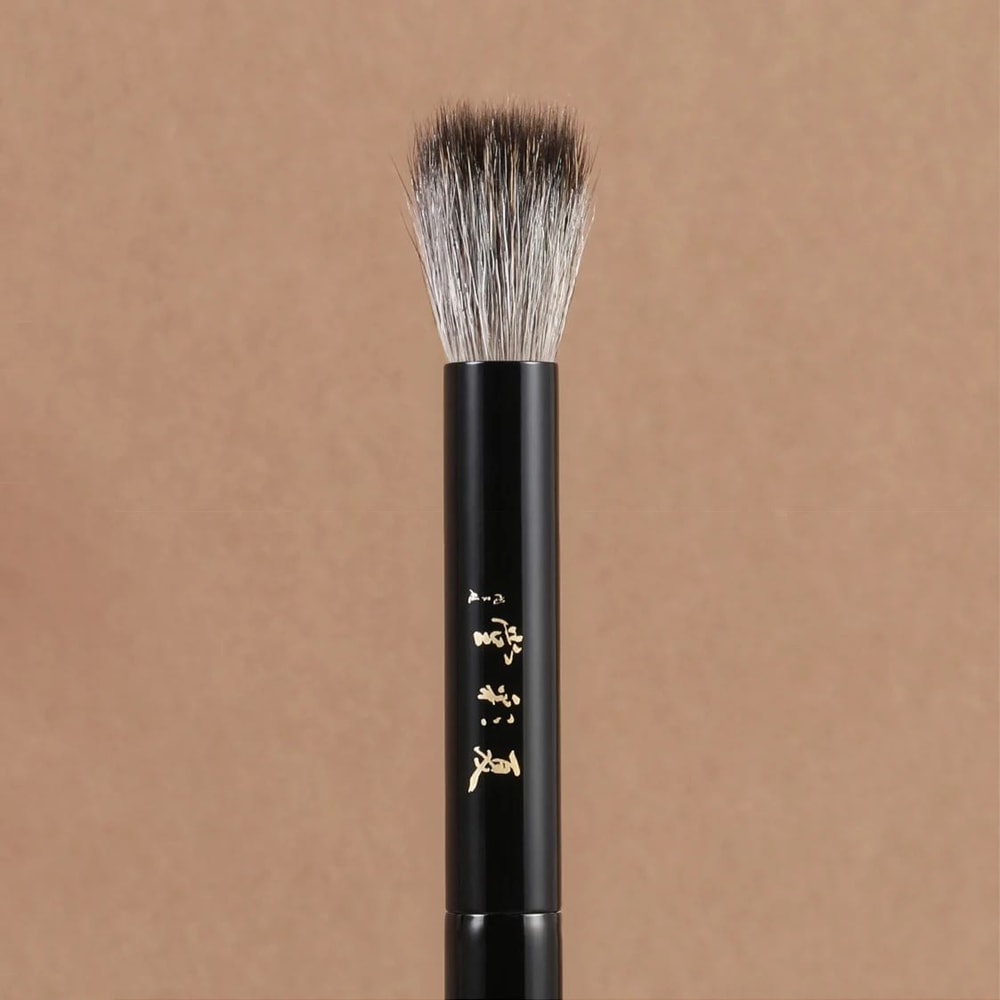Professional Stippling Makeup Brush Soft Goat Hair Foundation And Blending Brush 4
