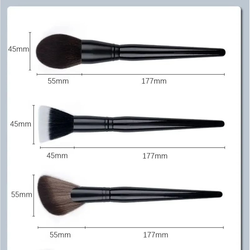 Dual Fiber Stippling Makeup Brush Professional Foundation Blending Brush For Liquid And Cream Makeu 5